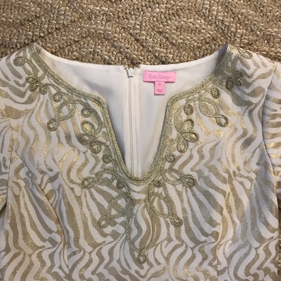 Lilly Pulitzer Milannia Short Sleeve Shift Dress! - Picture 7 of 8